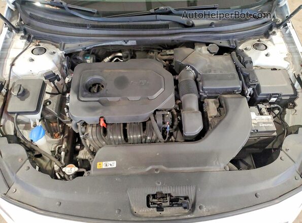5NPE24AF6GH381411 2016 HYUNDAI SONATA White Rear interior view