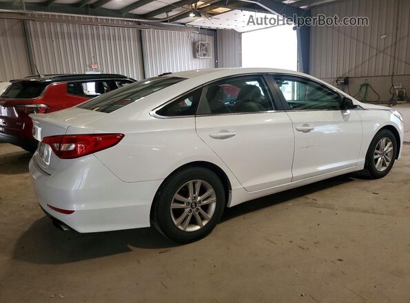 5NPE24AF6GH381411 2016 HYUNDAI SONATA White Rear right