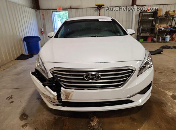 5NPE24AF6GH418411 2016 HYUNDAI SONATA White Vista frontal