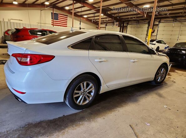 5NPE24AF6GH418411 2016 HYUNDAI SONATA White Trasero derecho