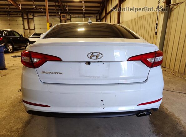5NPE24AF6GH418411 2016 HYUNDAI SONATA White Vista trasera