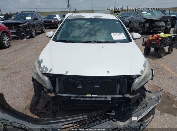 5NPE24AF6HH469148 2017 HYUNDAI SONATA Белый Вид панели приборов