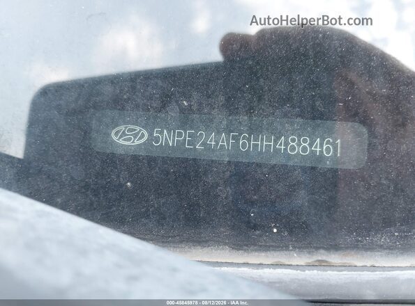 5NPE24AF6HH488461 2017 HYUNDAI SONATA Красный Вид подкапотного пространства