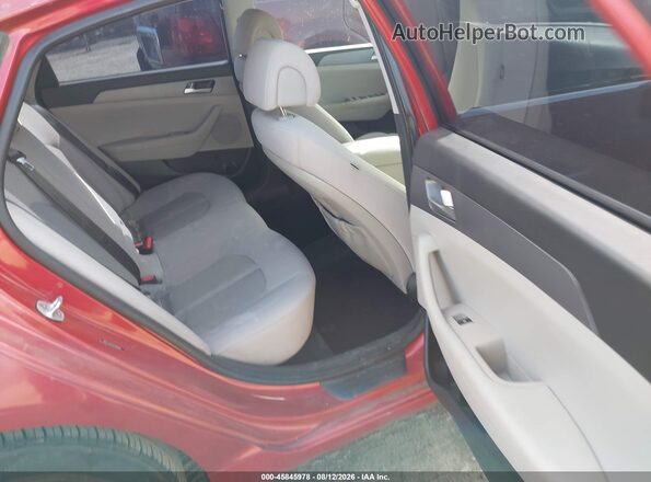 5NPE24AF6HH488461 2017 HYUNDAI SONATA Красный Вид наклейки с VIN-кодом