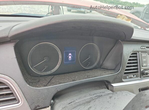 5NPE24AF6HH492381 2017 HYUNDAI SONATA Red Սարքավորումների վահանակի տեսք