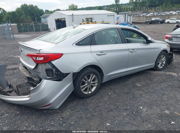 5NPE24AF6HH504108 2017 HYUNDAI SONATA Silver Trasero derecho