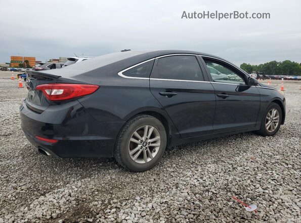 5NPE24AF6HH513536 2017 HYUNDAI SONATA Черный Задняя правая четверть