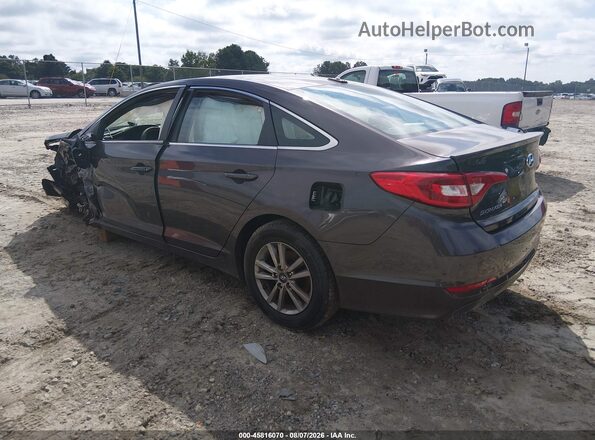 5NPE24AF6HH516470 2017 HYUNDAI SONATA Серый Задняя левая четверть