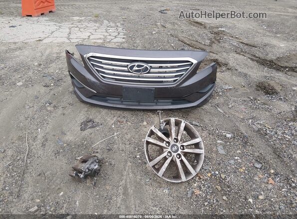 5NPE24AF6HH516470 2017 HYUNDAI SONATA Серый Вид панели приборов
