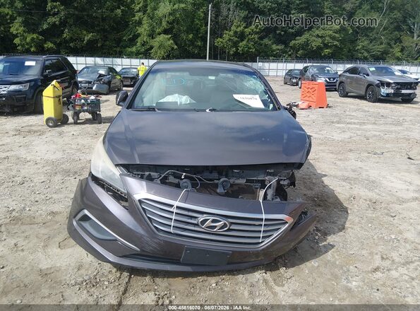 5NPE24AF6HH516470 2017 HYUNDAI SONATA Серый Вид щитка приборов