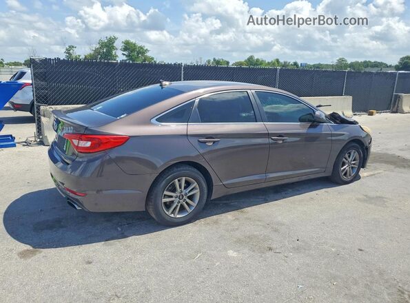 5NPE24AF6HH519563 2017 HYUNDAI SONATA Gray Tył prawy