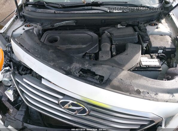 5NPE24AF6HH520356 2017 HYUNDAI SONATA Silver უკანა ხედი