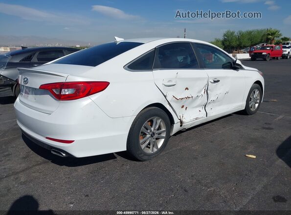 5NPE24AF6HH542728 2017 HYUNDAI SONATA White Հետևի աջ