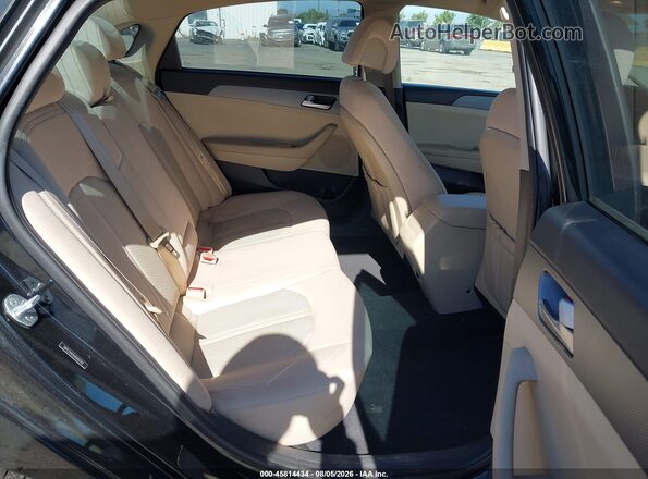 5NPE24AF6HH560310 2017 HYUNDAI SONATA Black Widok naklejki z numerem VIN
