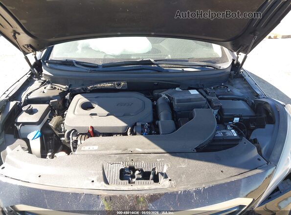 5NPE24AF6HH560310 2017 HYUNDAI SONATA Black Widok z tyłu