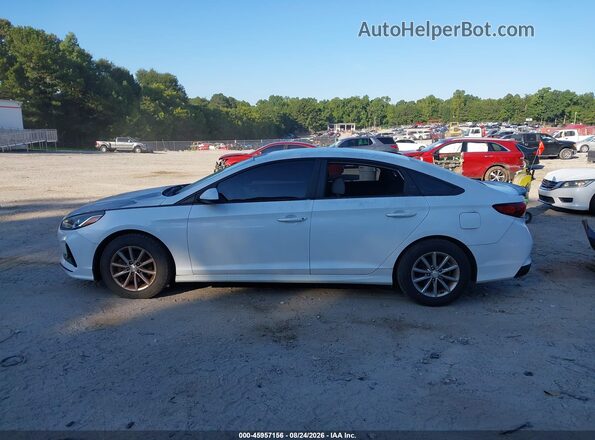 5NPE24AF6JH603968 2018 HYUNDAI SONATA White Панорамний вид салону 360°