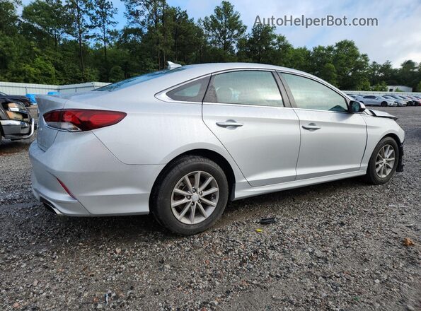 5NPE24AF6JH674474 2018 HYUNDAI SONATA Silver Հետևի աջ