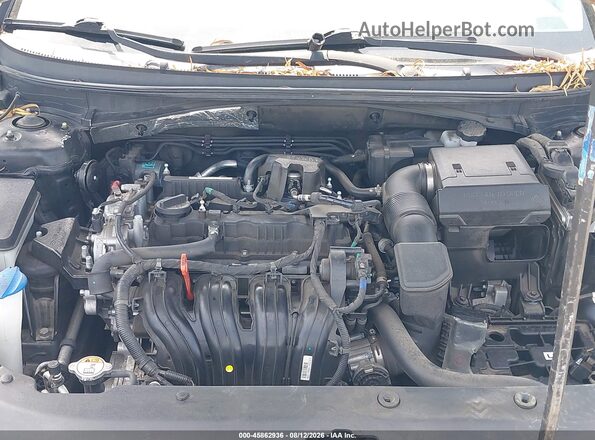 5NPE24AF6KH790176 2019 HYUNDAI SONATA Черный Вид сзади