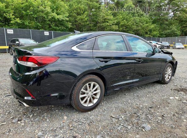 5NPE24AF6KH795264 2019 HYUNDAI SONATA Black Rear right
