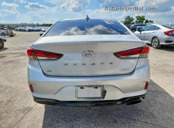 5NPE24AF6KH798102 2019 HYUNDAI SONATA Silver Vista trasera