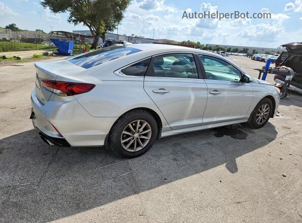5NPE24AF6KH798102 2019 HYUNDAI SONATA Silver Trasero derecho