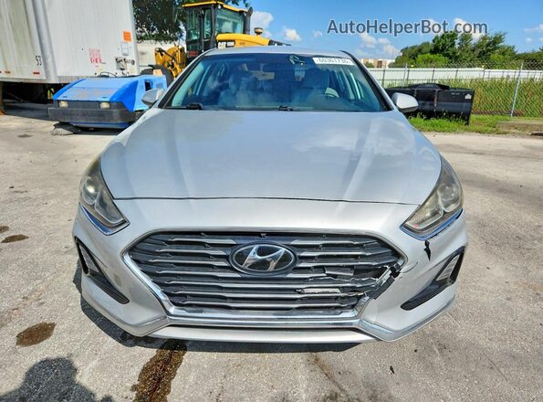 5NPE24AF6KH798102 2019 HYUNDAI SONATA Silver Vista frontal
