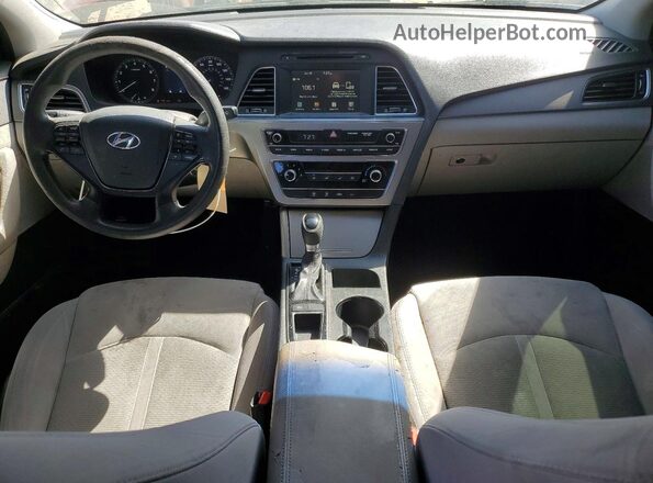 5NPE24AF7GH269703 2016 HYUNDAI SONATA Red Առջևի վահանակի տեսք