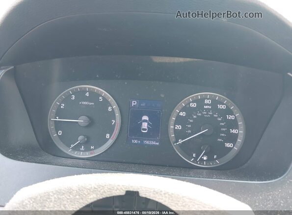 5NPE24AF7GH273248 2016 HYUNDAI SONATA White Вид задніх сидінь