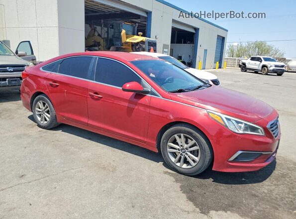 5NPE24AF7GH275808 2016 HYUNDAI SONATA Maroon Առջևի աջ