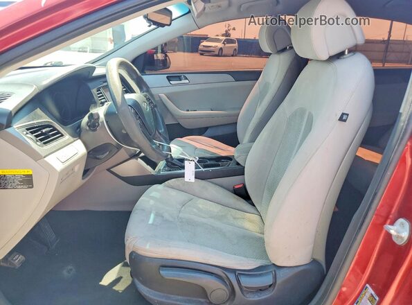 5NPE24AF7GH275808 2016 HYUNDAI SONATA Maroon Սալոնի դիմացի տեսք