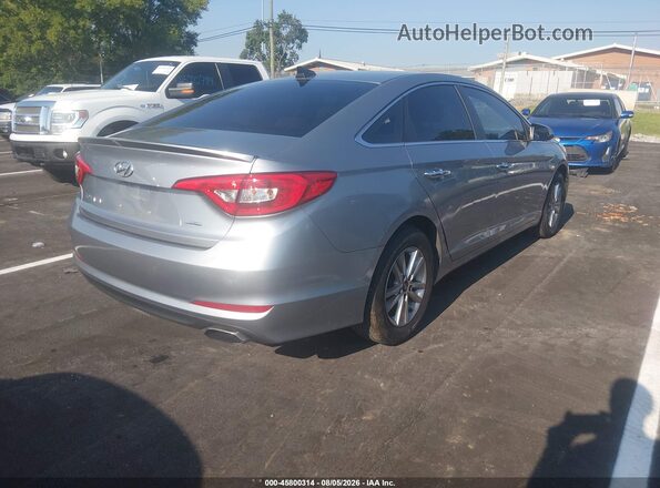 5NPE24AF7GH284895 2016 HYUNDAI SONATA Серебряный Задняя правая четверть