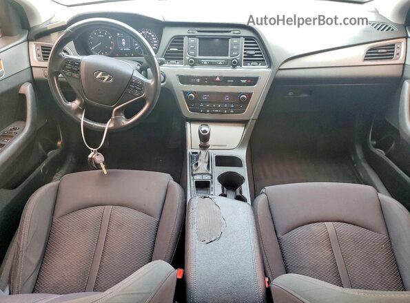5NPE24AF7GH293385 2016 HYUNDAI SONATA White Vista del salpicadero