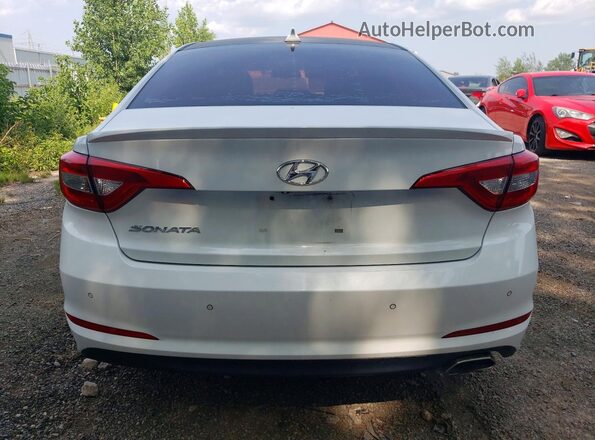 5NPE24AF7GH293385 2016 HYUNDAI SONATA White Vista trasera