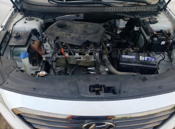 5NPE24AF7GH293385 2016 HYUNDAI SONATA White Vista interior trasera