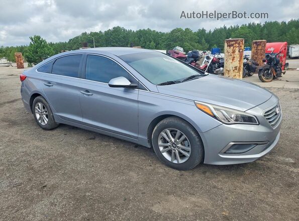 5NPE24AF7GH296710 2016 HYUNDAI SONATA Серый Передняя правая четверть