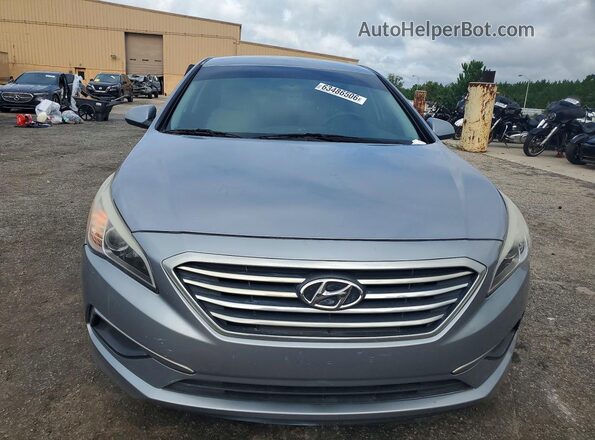 5NPE24AF7GH296710 2016 HYUNDAI SONATA Серый Вид спереди
