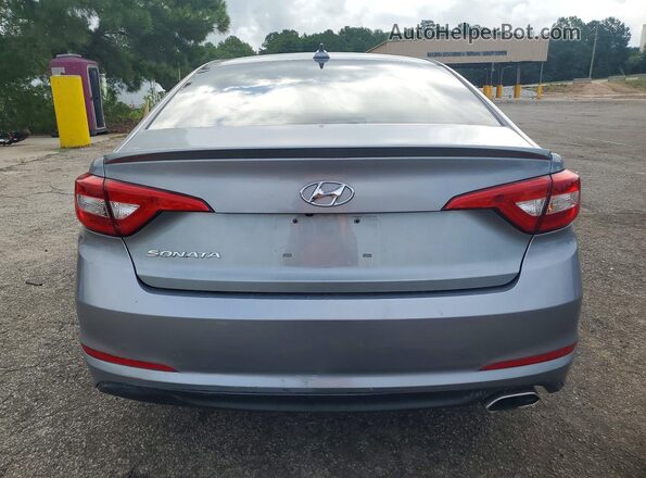 5NPE24AF7GH296710 2016 HYUNDAI SONATA Серый Вид сзади