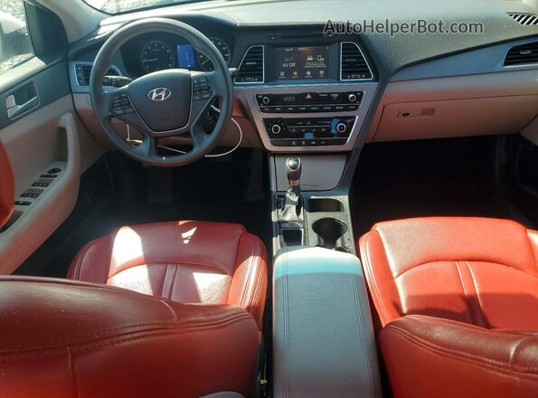 5NPE24AF7GH298344 2016 HYUNDAI SONATA White Панорамний вид салону 360°