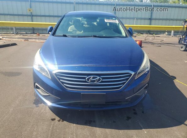 5NPE24AF7GH300917 2016 HYUNDAI SONATA Синий Вид спереди