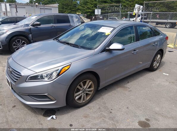 5NPE24AF7GH309794 2016 HYUNDAI SONATA Silver Przód lewy