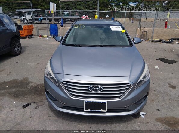 5NPE24AF7GH309794 2016 HYUNDAI SONATA Silver Widok zestawu wskaźników