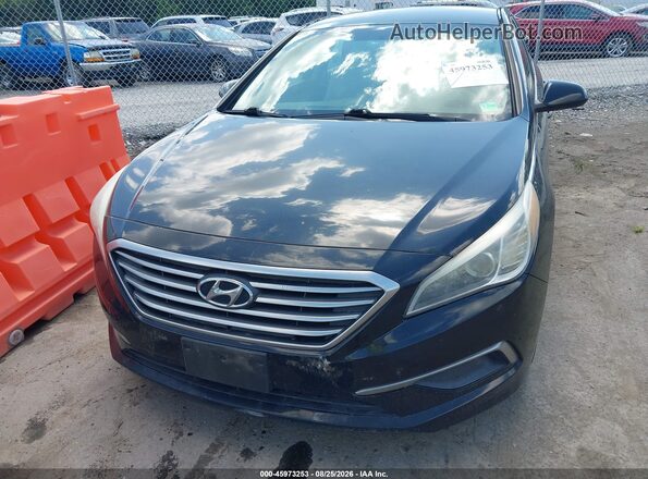 5NPE24AF7GH315921 2016 HYUNDAI SONATA Black Vista frontal