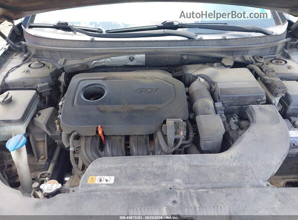 5NPE24AF7GH315921 2016 HYUNDAI SONATA Black Vista trasera