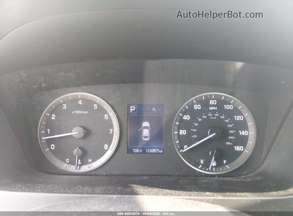 5NPE24AF7GH345551 2016 HYUNDAI SONATA White უკანა სავარძლების ხედი