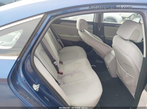 5NPE24AF7GH348501 2016 HYUNDAI SONATA Dark Blue VIN კოდის სტიკერის ხედი