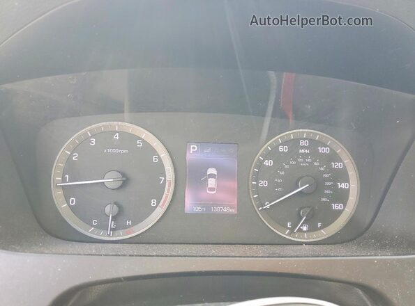 5NPE24AF7GH387332 2016 HYUNDAI SONATA Silver Սարքավորումների վահանակի տեսք