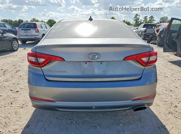 5NPE24AF7GH387332 2016 HYUNDAI SONATA Silver Հետևի տեսք