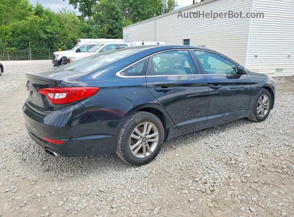 5NPE24AF7GH400922 2016 HYUNDAI SONATA Black Tył prawy