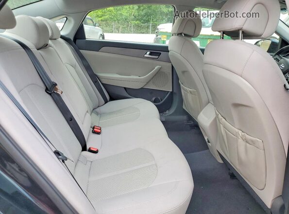 5NPE24AF7GH400922 2016 HYUNDAI SONATA Black Widok tylnych siedzeń