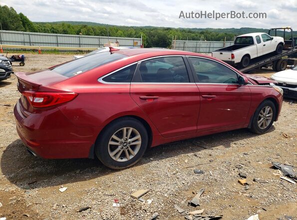 5NPE24AF7GH402153 2016 HYUNDAI SONATA Red Rear right